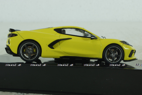 Chevrolet Corvette (C8) 2020, yellow, MOC315, IXO 1:43