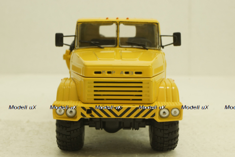 Краз-6446, баластный тягач, желтый, Н955, Наш Автопром 1:43