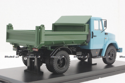 Зил-ММЗ-45085, голубой/зеленый, SSM1262, SSM 1:43