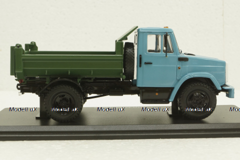 Зил-ММЗ-45085, голубой/зеленый, SSM1262, SSM 1:43
