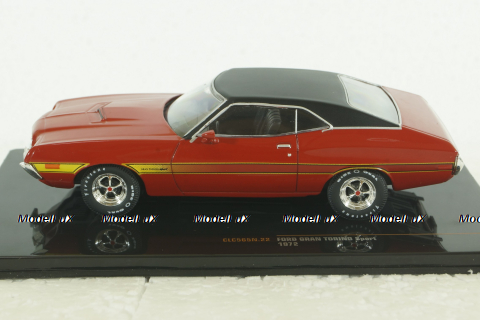 Ford Gran Torino Sport 1972, red, CLC565, IXO 1:43