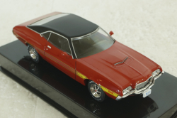 Ford Gran Torino Sport 1972, red, CLC565, IXO 1:43