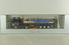 Mercedes Actros 1843 with semi-trailer tank "Seifert" grey/chrome, 144286, Herpa 1:87