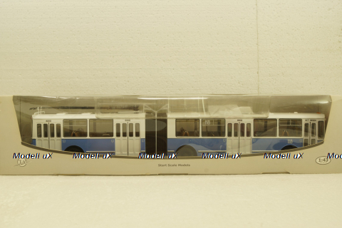ЗиУ-10 (ЗиУ-683) троллейбус (бело-голубой), SSM4006, SSM 1:43