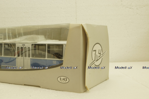 ЗиУ-10 (ЗиУ-683) троллейбус (бело-голубой), SSM4006, SSM 1:43