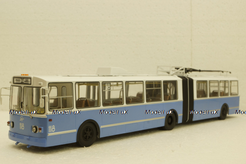 ЗиУ-10 (ЗиУ-683) троллейбус (бело-голубой), SSM4006, SSM 1:43