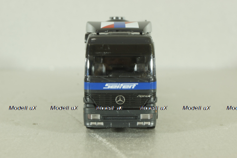 Mercedes Actros 1843 with semi-trailer tank "Seifert" grey, 144287, Herpa 1:87