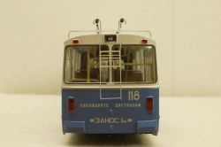 ЗиУ-10 (ЗиУ-683) троллейбус (бело-голубой), SSM4006, SSM 1:43