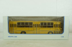Икарус-260, городской (желтый), 900018, Советский Автобус 1:43