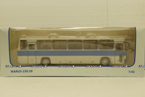 Икарус-250.59 синий/белый, арт. 900322, Советский Автобус 1:43