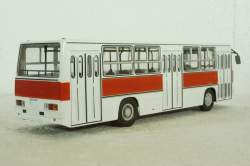 Икарус-260, городской (бело-красный), 900025, Советский Автобус 1:43