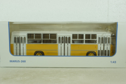 Икарус-260 жёлто-белый, 900193, Советский Автобус 1:43