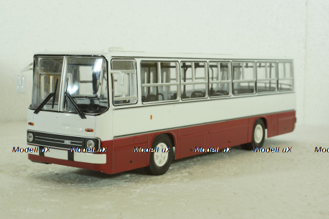 Икарус-260, бело/красный, 900131, Советский Автобус 1:43