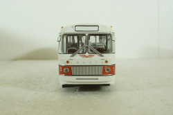 Икарус-556, бело-красный, 360003, Советский Автобус 1:43