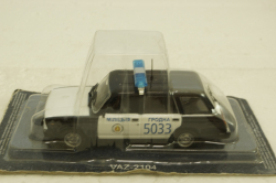 Ваз-2104, Милицыя Гродна, Полицейские Машины Мира №55, 1:43