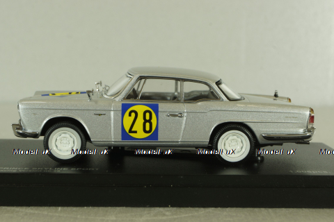 Prince Skyline Sport (BLRA-3) racing version #28, silver, 03233A, Kyosho 1:43 