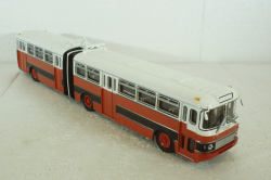 Икарус-180, красно-белый (Болгария), 350004кр, Советский Автобус 1:43