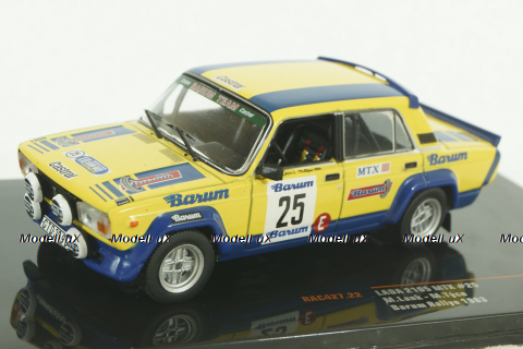 Ваз-2105 Жигули, Lada 2105 MTX, No.25, Barum Rally, M.Lank/M.Tyce, 1983, RAC427, IXO 1:43