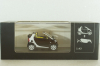 Smart fortwo cabrio black with body panel Fresh-Up (white), 0012497V001C51Q00, Minichamps 1:43