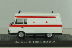 Barkas B1000, Schnelle Medizinische Hilfe, Ambulance, 1965, Atlas 1:43 