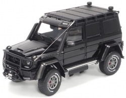 Brabus 500 Mercedes G500 4×4 Obsidian Black, ALM860303, Almost Real 1:18