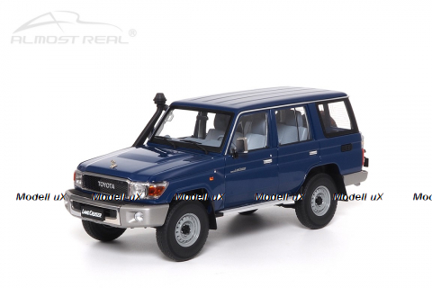 Toyata Land Cruiser 76, 2017, blue, ALM870101, Almost Real 1:18