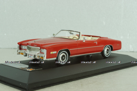 Cadillac Eldorado open convertible 1976, red, PRD0003, Premium X 1:43