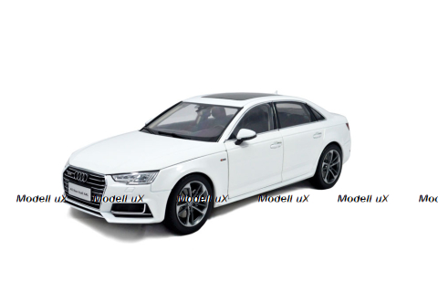 Audi A4L, 2017 white, , Paudi 1:18
