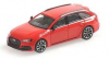 Audi RS4 Avant, 2018 red, 870018212, Minichamps 1:87