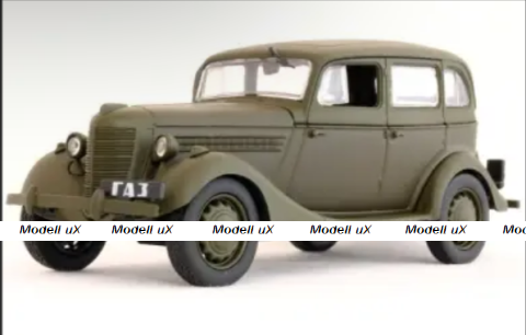 Газ-11-73, хаки, Автолегенды СССР 1:43