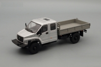 Газон NEXT C42А33 бортовой серебристый/серый, НАП Н245 1:43