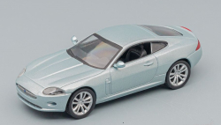 Jaguar XK Coupe 2005, light blue, Суперкары, лучшие Автомобили Мира #41, Deagostini 1:43