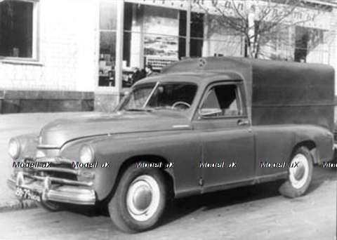 Газ - М20 Победа фургон, Алник43 1:43