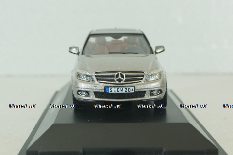 Mercedes C200 (W204) 2007, silver, B66962371, Schuco 1:43