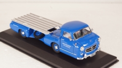 Mercedes racing Transporter, blue Wunder 1955, RAC342, IXO 1:43