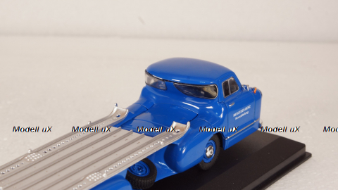Mercedes racing Transporter, blue Wunder 1955, RAC342, IXO 1:43