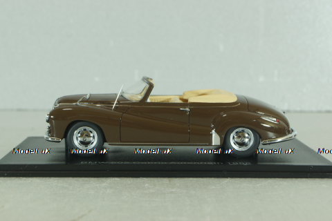 BMW 502 Cabrio Autenrieth 1956, brown, 46385, NEO 1:43