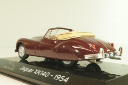 Jaguar XK 140 1954, brown, Altaya 1:43 Уценка!