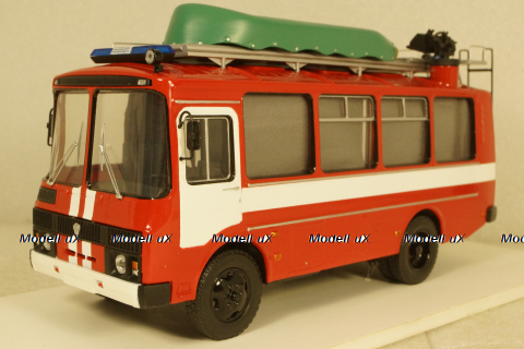 АСА-16 (3205) пожарный аварийно-спасательный автомобиль ПАЗ-3205, TruckTyr 1:43