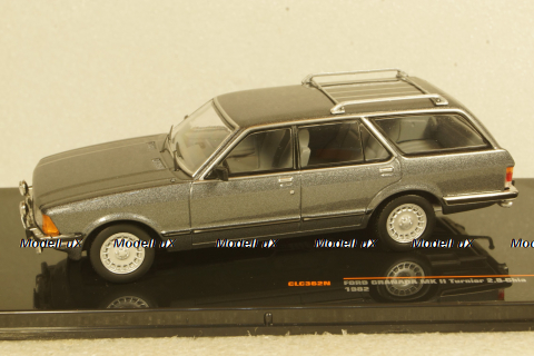 Ford Granada MK II Turnier 1.8i Ghia Metallic Grey 1978, CLC362N, IXO 1:43