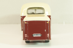 Mercedes-Benz O 6600 bus with trailer "Stuttgarter Sehloss Kurier" 1951 , red/cream, B66042533, Schuco 1:43