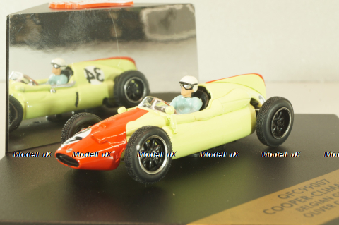 Cooper Climax T51 Belgian GP 1960, Oliver Gendebien, QFC99007, Quartzo 1:43