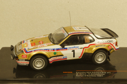 Porsche 924 Carrera GTS, No.1, Carrefour, Rallye Antibes, W.Rohrl/C.Geistdorfer, 1981, RAC366LQ, IXO 1:43