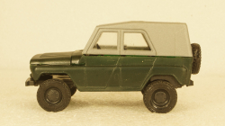 Уаз-469М, зелёный/серый, 1:43