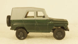 Уаз-469М, зелёный/серый, 1:43