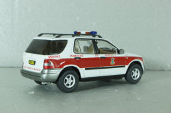 Mercedes-benz ML 270 VL, véhicule de liaison autorité ( bataillon de marins-pompiers de Marseille), Sapeurs-Pompiers №61, Altaya 1:43 С журналом!