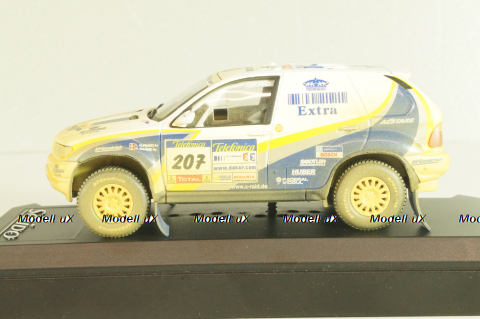 BMW X5 (E53) Rally X-Raid #207 Rally Raid Paris Dakar 2004, Solido 1:43