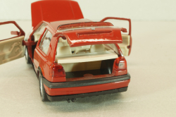 Volkswagen Golf VR6 3-doors (Golf III) 1991, red, 1005R, Schabak 1:43