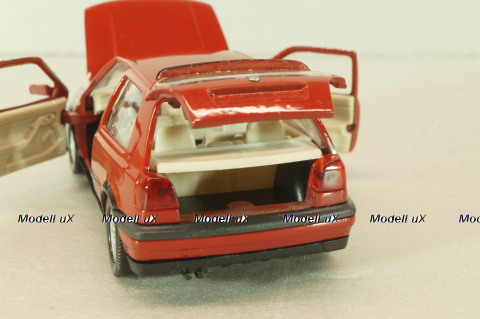 Volkswagen Golf VR6 3-doors (Golf III) 1991, red, 1005R, Schabak 1:43