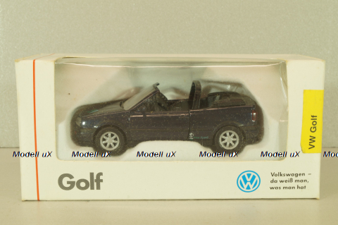 Volkswagen Golf Cabriolet (Golf III) 1991, dark blue, 1006DB, Schabak 1:43